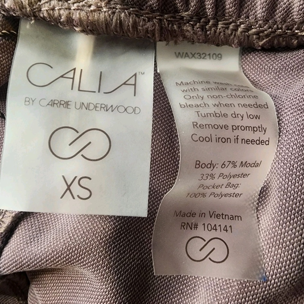 Calia XS Jogger Pants Dusty Plum Yoga Lounge Athleisure Athletic Smokry Quartz - Picture 9 of 14